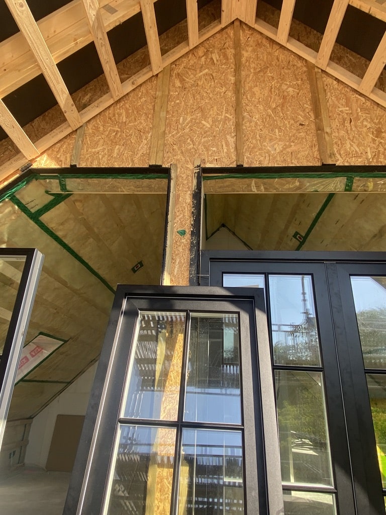 Nyt tag, tømrerarbejde i Vangede