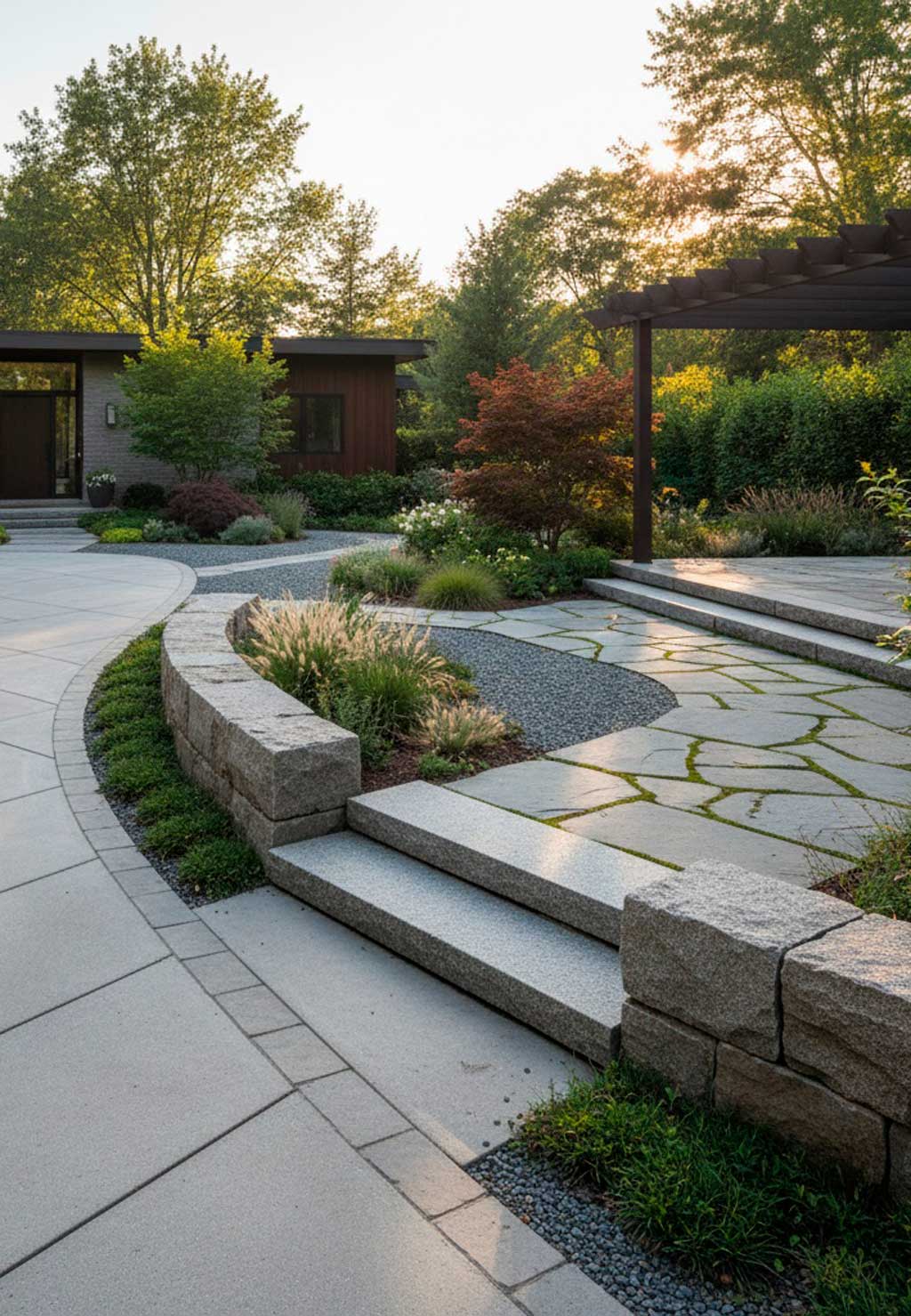 Brolæggerarbejde i Vangede